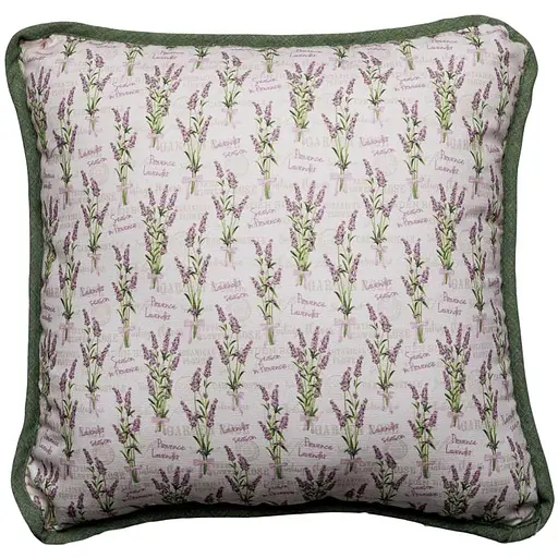 Подушка декоративная Прованс Соцветие лаванды 40х40 см (43211) - фото 1