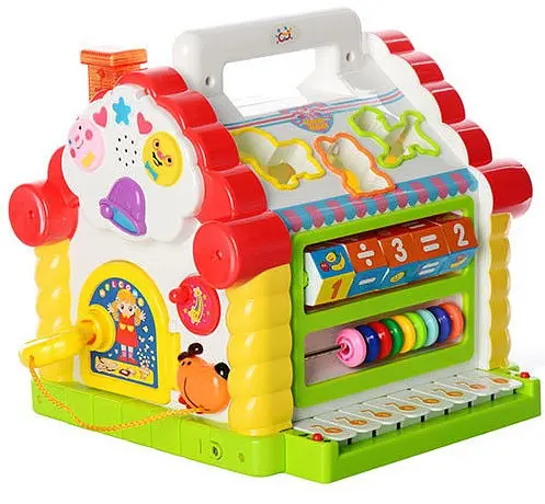 Развивающая игра-сортер "Теремок" Limo Toy 9196 Разноцветный - фото 1