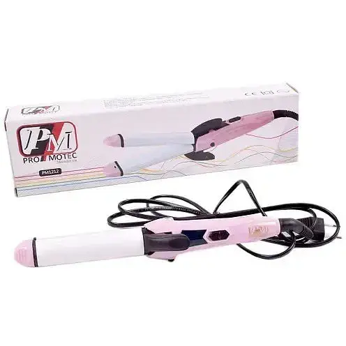 Мультистайлер утюг выпрямитель гофре плойка 3 в 1 для волос Promotec PM-1212 стайлер для завивания - фото 1