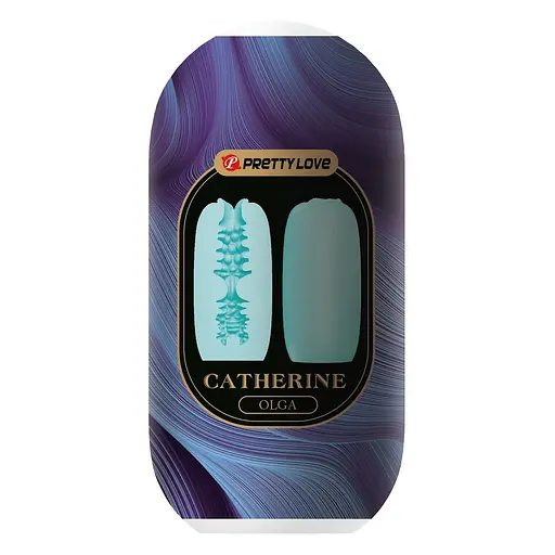Мастурбатор Pretty Love Catherine Olga (блакитний) - фото 11