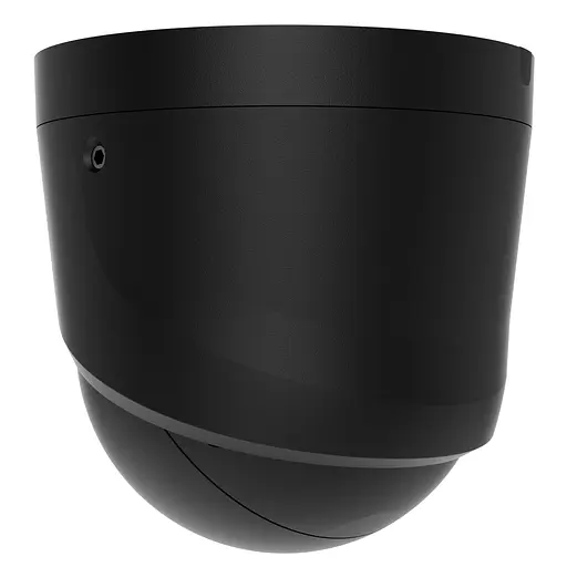IP-Камера дротова Ajax TurretCam HL black, 8мп, 2.8мм, гібридне підсвічування IR 35м, білий Led 50м, Poe, True WDR, IP 65, ІЧ 35м, аудіо, кут огляду 100° до 110°, купольна, чорна - фото 7