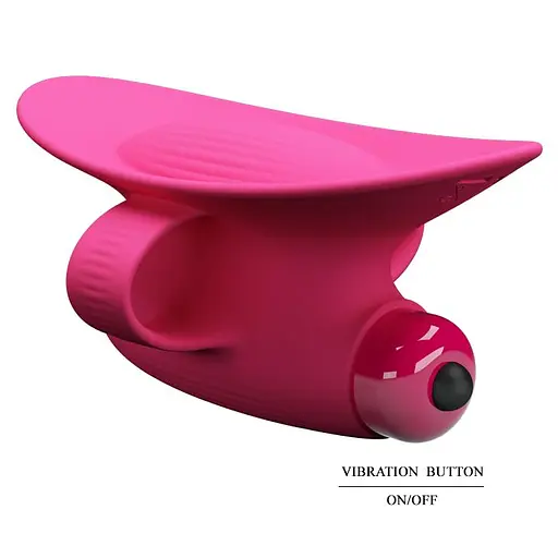 Вибратор на палец Pretty Love Nelly 9,3 см (розовый) - фото 17