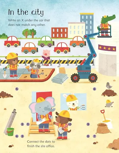 Building Site Activities. Wipe-Clean - фото 6