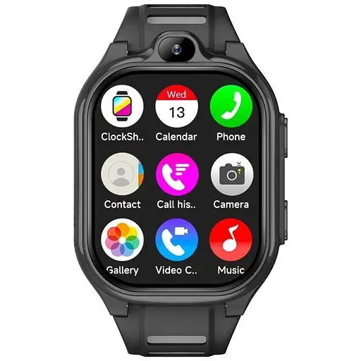 Детские смарт-часы Lemfo AS10 черный - фото 4