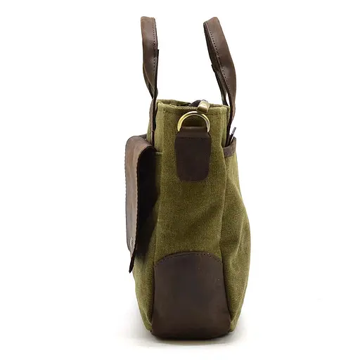 Чоловіча шкіряна сумка TARWA 36х27х10 см sum0026083 - фото 9