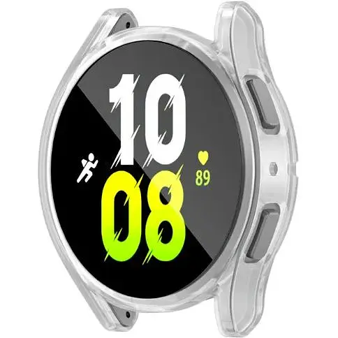Чехол-накладка DK CDK Silicone Face Case для Samsung Galaxy Watch4 (R870 / R875) 44mm (015081) (clear) - фото 2