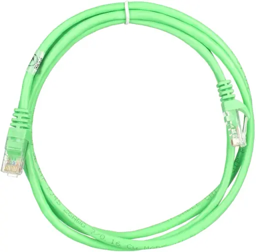 Патч-корд 1.5м, UTP, зеленый, 2E, Cat.5e, Cu, PVC (2E-PC5ECOP-150GRN)