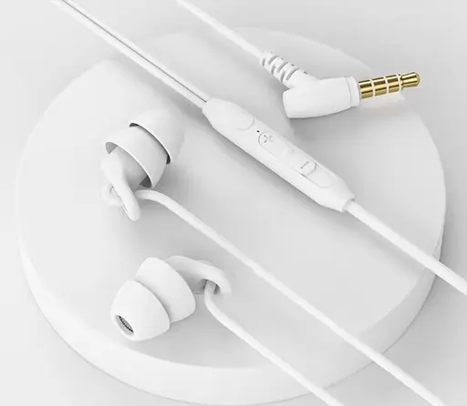 Наушники-затычки для сна Remax RM-518 Soft And Cozy, вакуумные, силиконовые ультрамягкие, Soft Touch, пассивное шумоподавление, White - фото 2