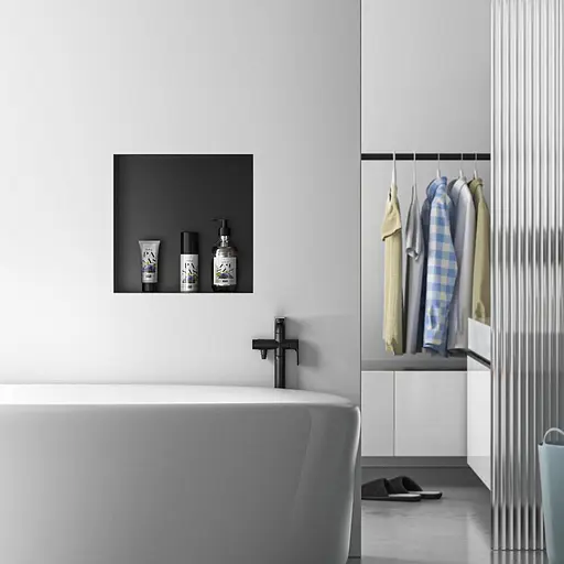 Настенное углубление из нержавеющей стали Bernkot 30 см × 30 см × 10 см - фото 3