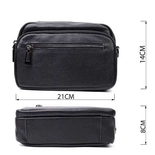 Кожаная женская сумка Vintage 21х14х8 см sum0026588 - фото 3