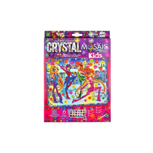 Набор креативной творчества Crystal Mosaic Kids, Danko Toys - фото 6