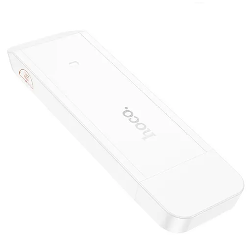Портативний модем WiFi роутер Hoco HI40 150Mbps (Micro SIM) White - фото 5