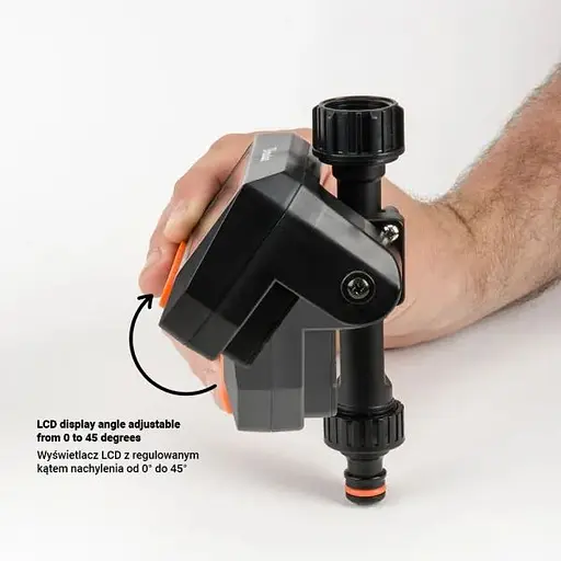 Контролер поливу електронний Bradas BLACK LINE однозонний ECO-3137 - фото 3