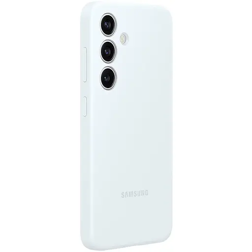 Оригинальный силиконовый чехол Samsung Silicone Case для Samsung Galaxy S24 White EF-PS921TWEGWW - фото 8