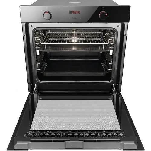 Духовой шкаф электрический Hansa 77 л A дисплей конвекция черный - фото 7