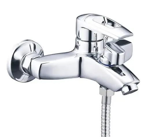 Смеситель для ванны Zegor SWF3-A113 однорычажный с душевым набором Хром 30412 - фото 1