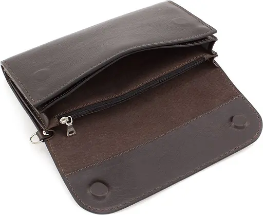 Мужской кожаный кошелек Grande Pelle 22.5х13х4 см sum0023148 - фото 7
