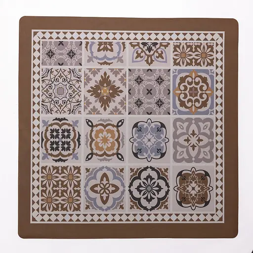 Захисний килимок на пральну машину з діатоміту GeoFlora 58×58 (см) килимок для ванної кімнати Yiwu HP-42-5