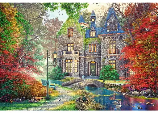 Пазл Trefl Осенняя усадьба 1500 эл. (26213) - фото 2