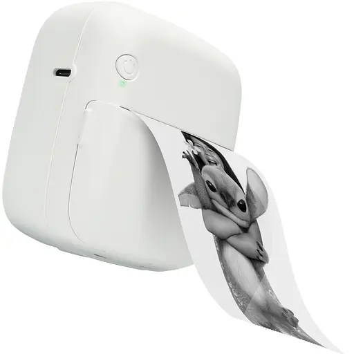 Bluetooth термопринтер JETIX Mini Printer Student 2 | Портативний принтер нічник із набором термопаперу в комплекті - фото 2