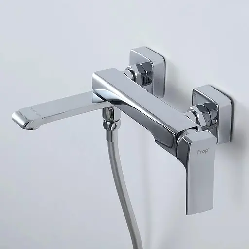 Змішувач для ванни поворотний вилив Frap F3284 Хром - фото 2
