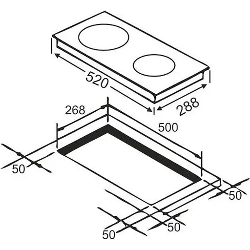 Варильна поверхня електрична Interline VHK 435 SPT BA - фото 8