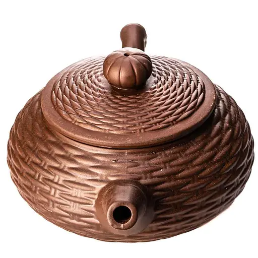 Иссинский чайник Ротанг, 550 мл - Черный - фото 6