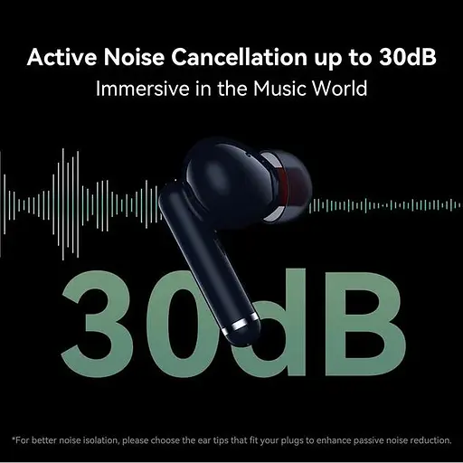 Навушники бездротові Umidigi AirBuds Pro Cosmic Black чорні - фото 8