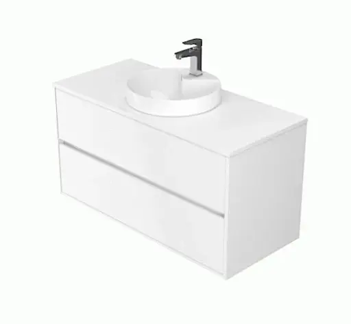 Раковина врезная в столешницу Cersanit Crea круглая 38 см. K114-002 30412 - фото 7