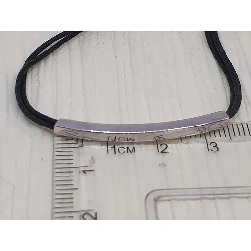 Браслет из текстиля Qvaliz с серебряными вставками. 905-01102/1 16 - фото 2