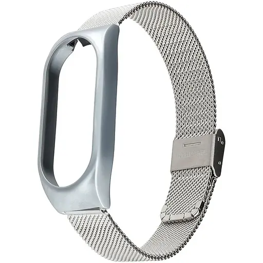 Ремешок Миланская Петля Mi Band 8 Серебристый (01) - фото 1