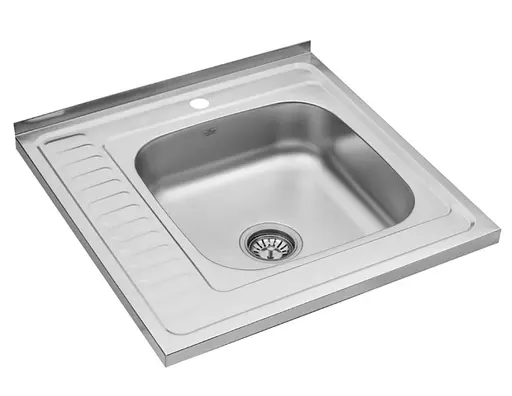 Кухонная мойка Kroner KRP Dekor - 6060R (0,6 мм) (CV022813) - фото 2