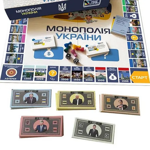 Настільна гра "Монополія України" FlixPlay PLR-0044 українською мовою - фото 10