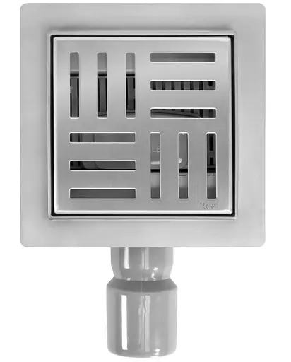 Трап для душа Rea Cross 12x12 nickiel brushed REA-G6200 - фото 2