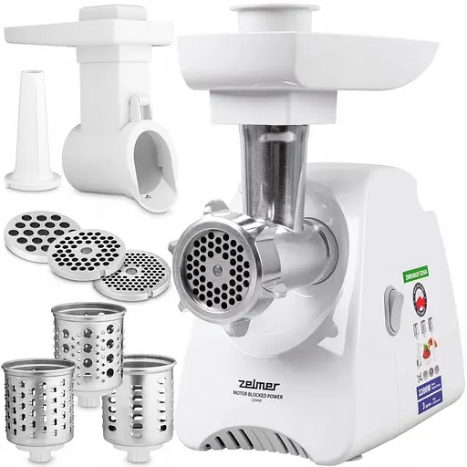 М'ясорубка ZELMER ZMM5802P (2.2кВт) шинковка