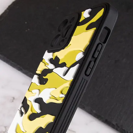 Чохол Epik TPU+PC Army Collection для Apple iPhone 11 Pro Max 6.5 Жовтий - фото 3