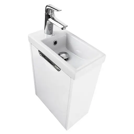 Умивальник меблевий Cersanit Como 40 см K32-001, Білий - фото 5