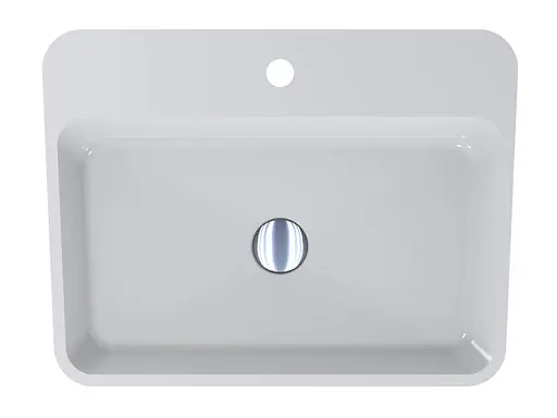 Умивальник Miraggio Sun глянсовий 0002390, Білий - фото 6