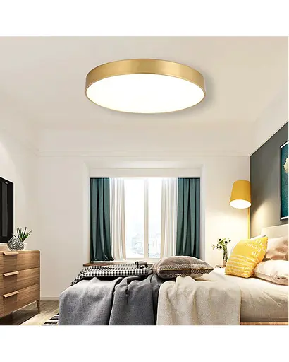 Стельовий світильник Polux 318008 Kern Led 1x24W 4000K 2500Lm IP20 Gold - фото 4