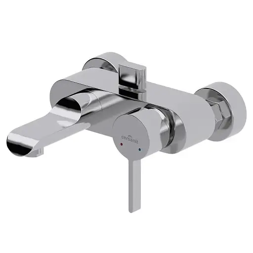 Змішувач для ванни та душу Cersanit Luvio S951-012 одноважільний Хром 30412 - фото 1