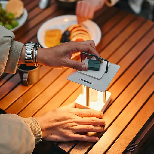 Фонарь кемпинговый Naturehike CNH22DQ009 Type-C Коричневый - фото 6