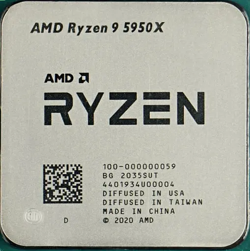 Процесор AMD RYZEN 9 5950X am4 box wof 100-100000059WOF - фото 4