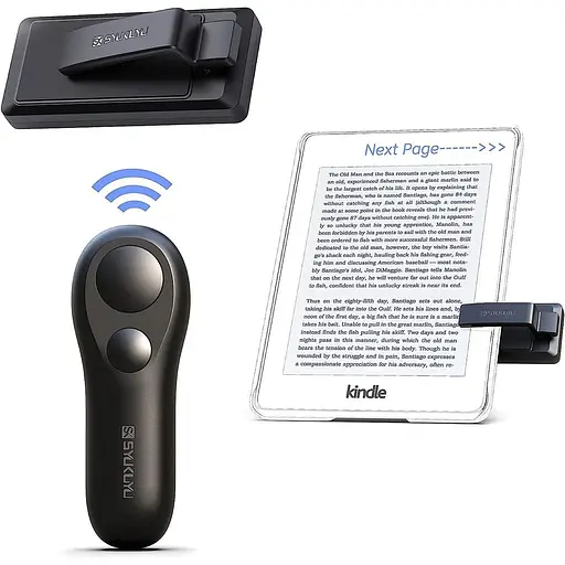 Пульт дистанційного керування для перевертання сторінок SK SYUKUYU RF для Kindle, читання Ipad Surface