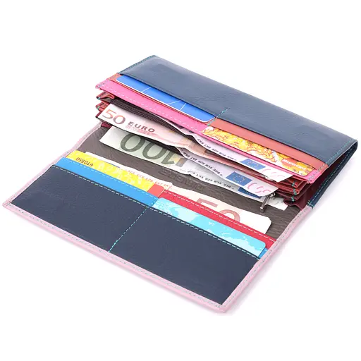 Кожаный женский кошелек ST Leather 18.5х9х3 см acs0028451 - фото 4