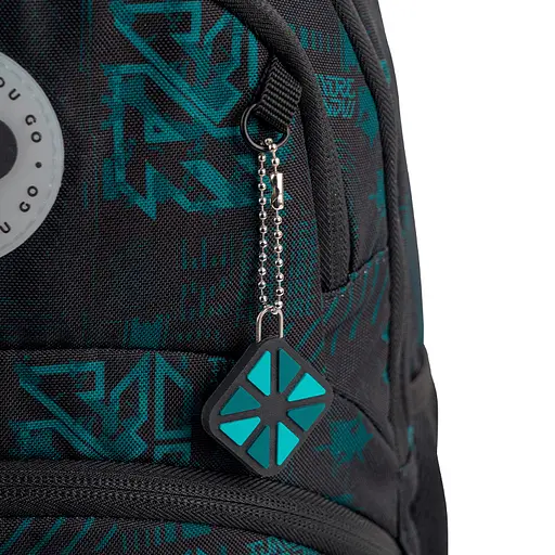 Рюкзак GoPack Education 175M-6 Future Черно-голубой (GO26-175M-6) - фото 16