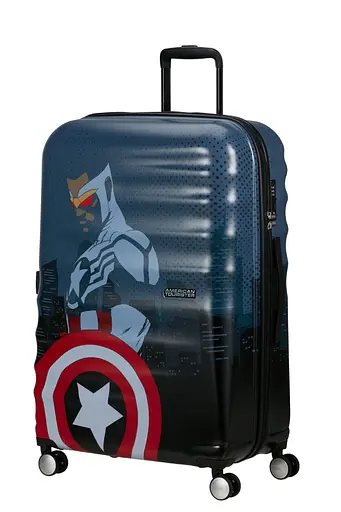 Чемодан 77 См American Tourister WAVEBREAKER DISNEY CAPTAIN AMERICA CITY 77x52х29 31C*03022 - фото 3