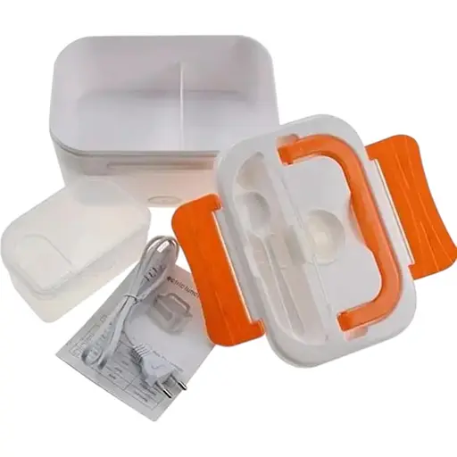 Ланч Бокс Electronic Lunchbox 40 Вт ложка в крышке - фото 3