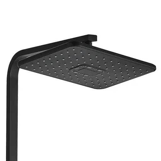 Душова система Globus Lux Termostatic Q VAN-GLQ-0041T-BB, Чорний матовий - фото 4