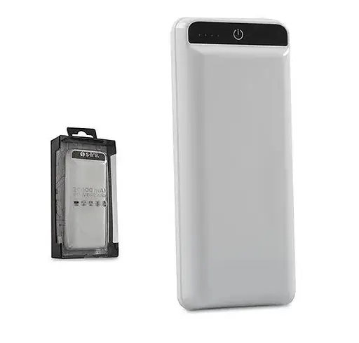 Универсальная зарядная батарея S-link IP-G21 20000Mah Power Bank c фонариком (Белый)