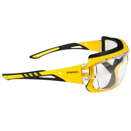 Очки Stanley Rubber Gasket прозрачные поликарбонатные с мягкими резиновыми дужками (SYE15-11D) - фото 4